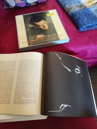 Vinilos Las 9 sinfonías por Karajan