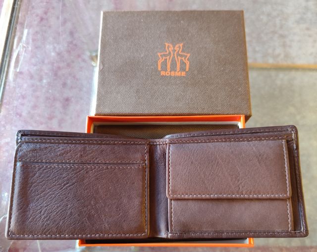 Cartera monedero/billetera piel
