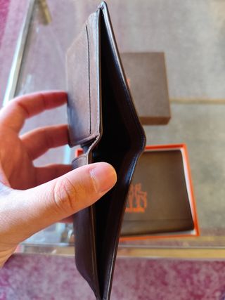 Cartera monedero/billetera piel