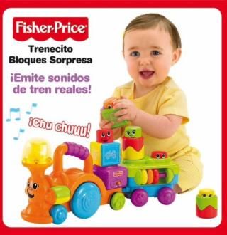 Tren bloques sorpresa Fisher Price