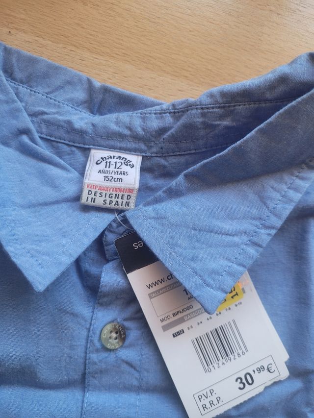 Camisa niño Charanga 11-12 años