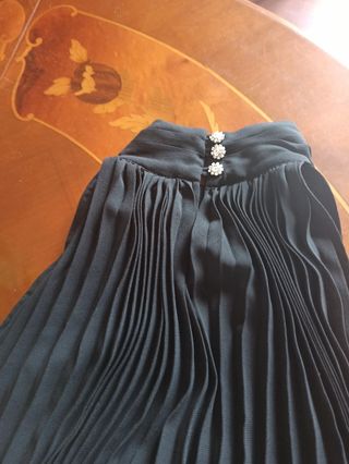 Vestitino nero plisse'