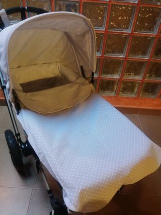 Conjunto 6 piezas uzturre capazo y silla