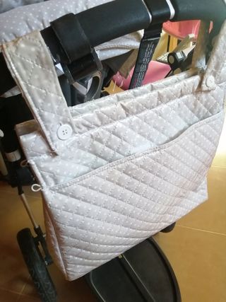 Conjunto 6 piezas uzturre capazo y silla