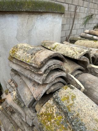 Tejas viejas tipo arabe