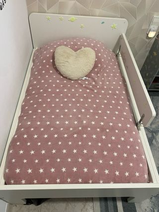 Cama extensible Ikea con colchón extensible