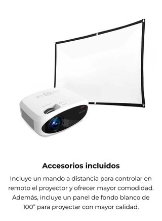 Prixton Picasso P50 - Proyector 9000 lúmenes