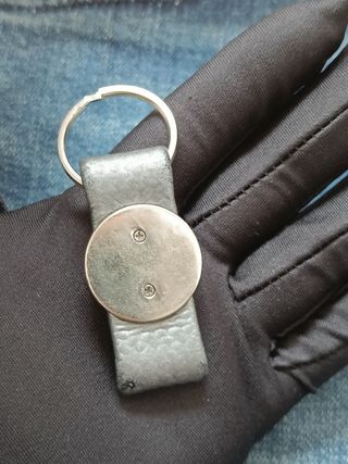 Portachiavi Ford metallo grigio