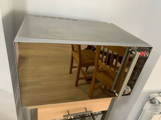Microondas acero / espejo con grill