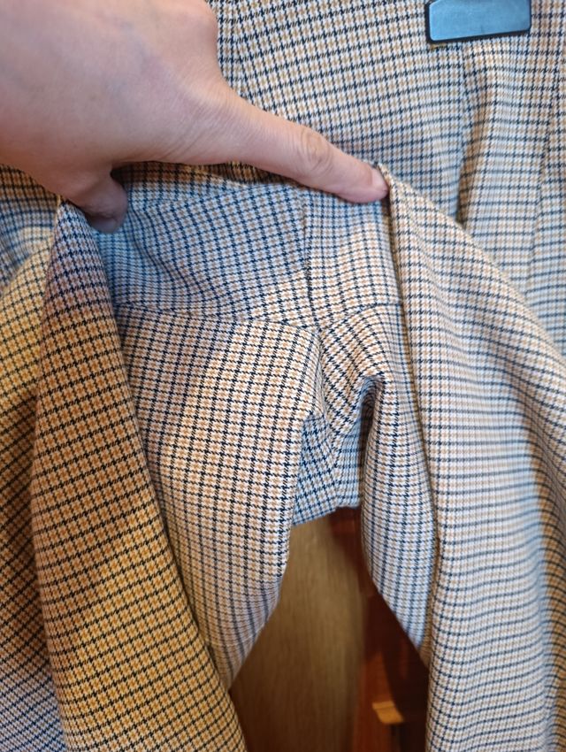 Pantalón cuadros