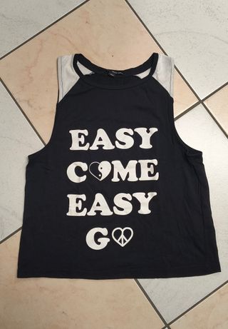 T shirt – canotta senza maniche Tally Weijl, nera