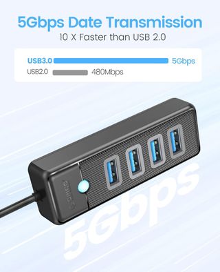 Hub USB 4 puertos 3.0