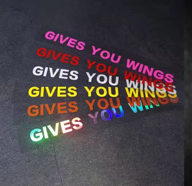 Pegatinas Red Bull 'Gives You Wings'