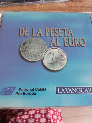 Colección peseta-euro: 12 monedas