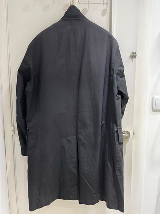 Gabardina Burberry negra - Talla L