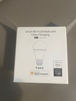 Meross Bombilla LED Inteligente WiFi - Multicolor