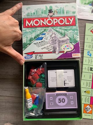 Monopoly juego de mesa - Francés/Alemán