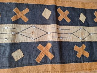 Tejido KUBA del Congo. Arte africano