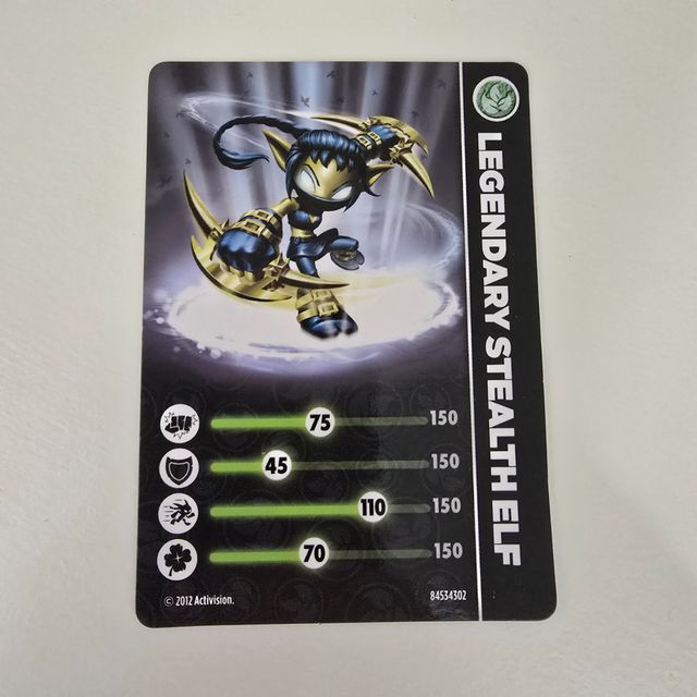 Skylanders Giants Legendary Stealth Elf