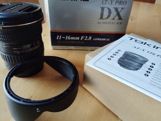Objetivo para Canon TOKINA 11-16MM f 2.8
