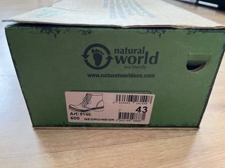 Botas Natural World talla 43 hombre