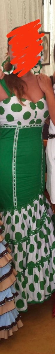 Traje de flamenca mujer