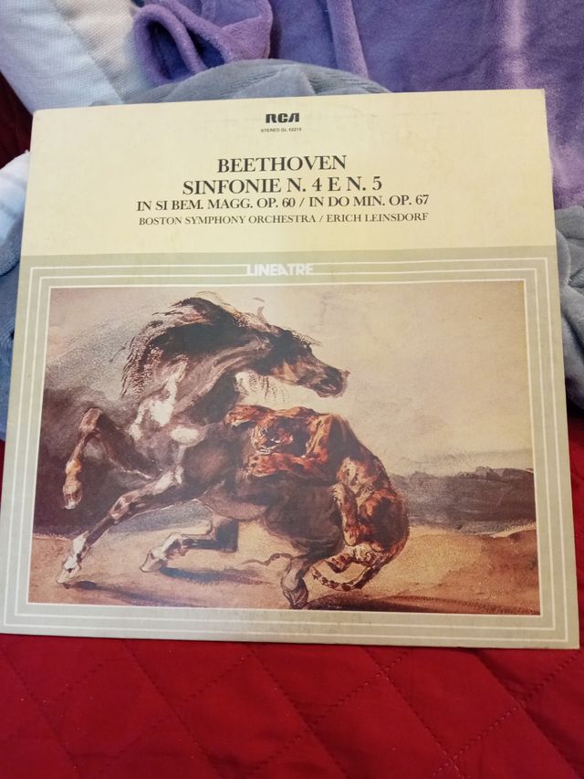 Beethoven Sinfonie n.4 e n.5 - Vinile