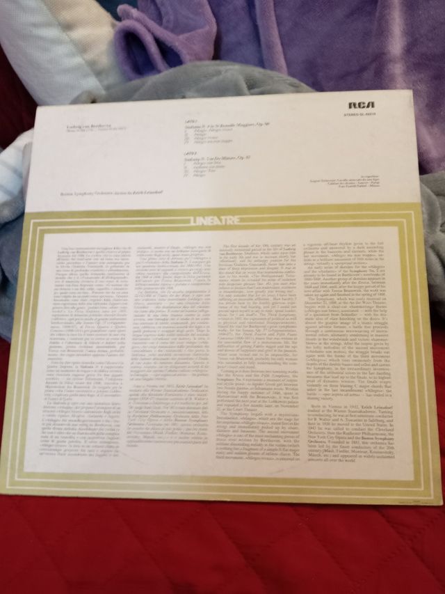 Beethoven Sinfonie n.4 e n.5 - Vinile