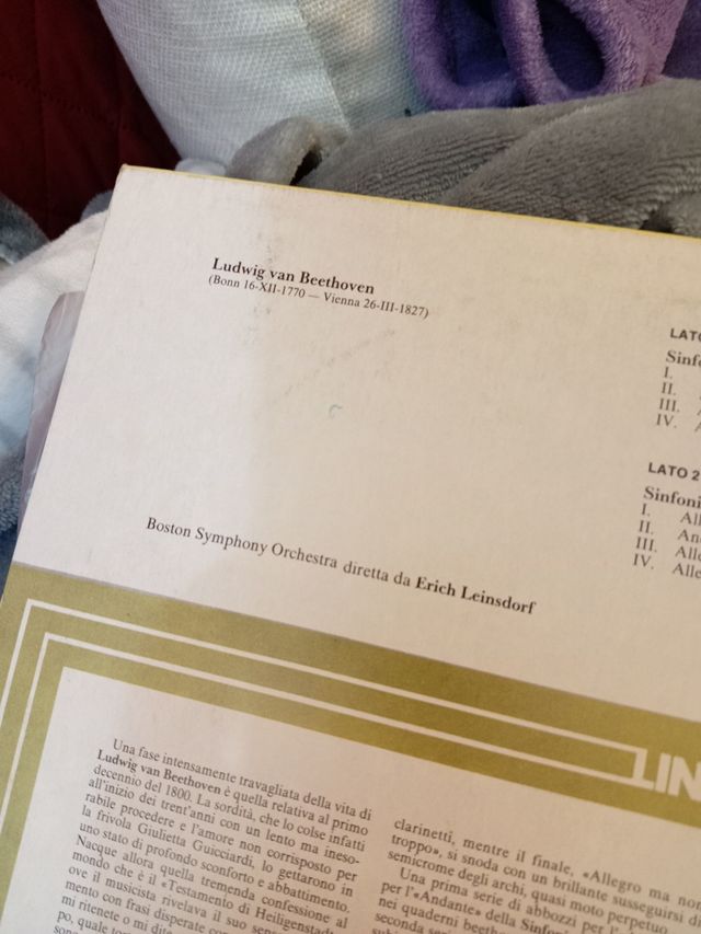 Beethoven Sinfonie n.4 e n.5 - Vinile