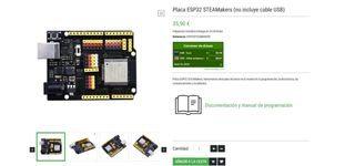 Placa ESP 32 STEAMAKRS
