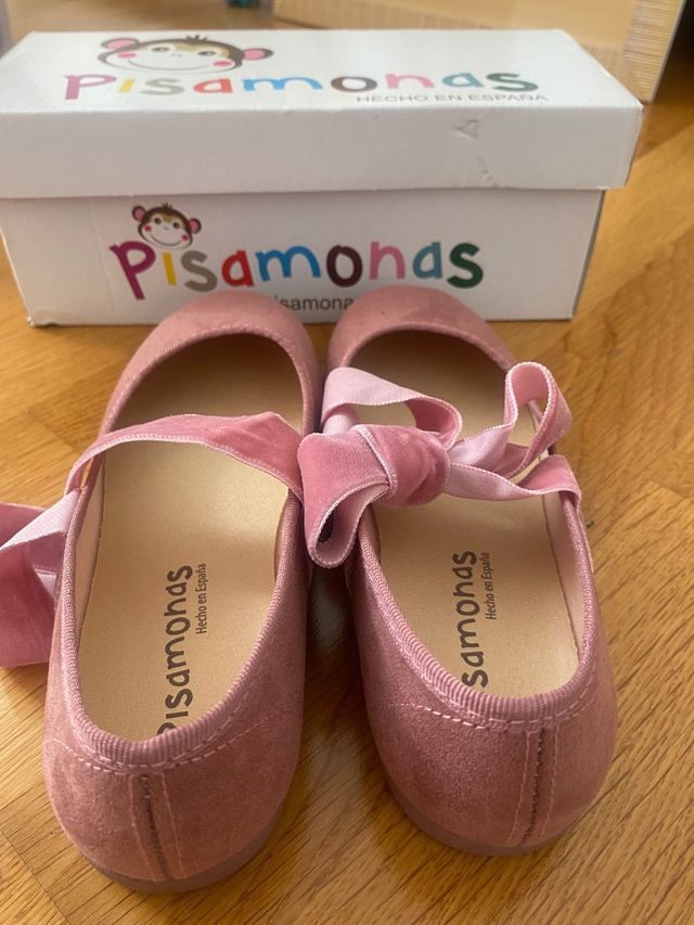 Pisamonas Merceditas terciopelo rosa - 33