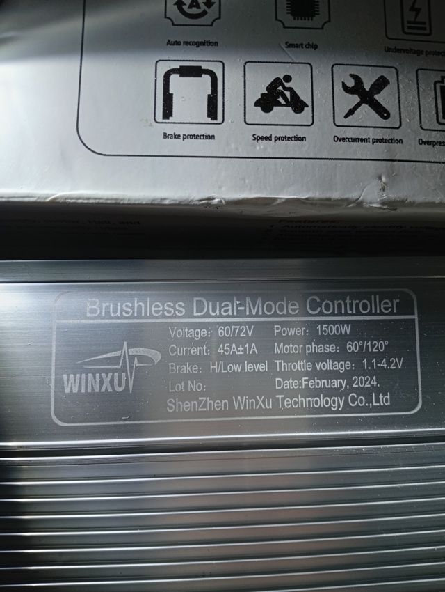 Controlador motor Brushless 1500W