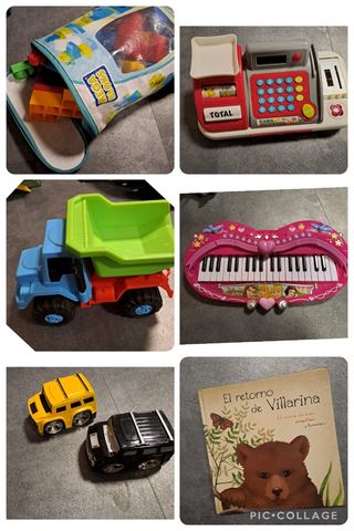 Lote juguetes niños