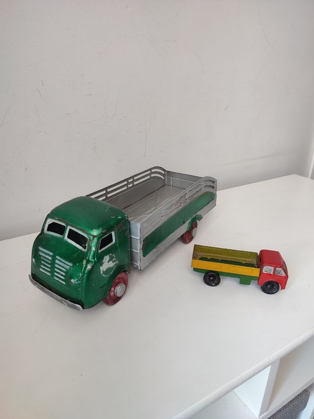 Camion de hojalata antiguo años 50's.