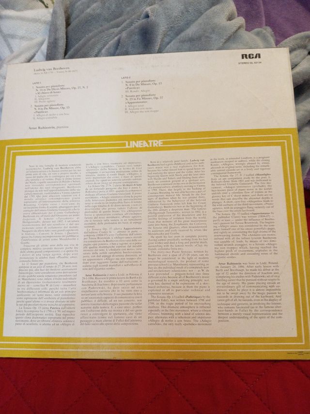 Vinile Beethoven - Rubinstein