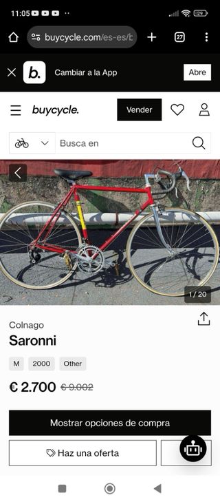 Bicicleta Carretera Saronni