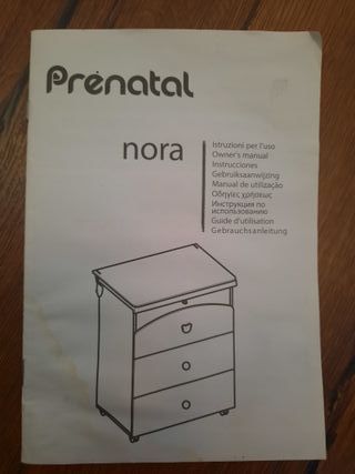 Nora de Prenatal, mueble bañera blanco.