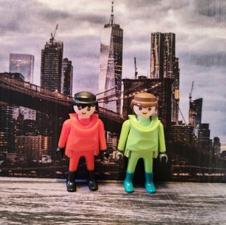 Playmobil: 2 Agentes Material Peligroso