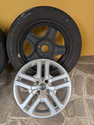 Cerchi in acciaio 16" con pneumatici estivi