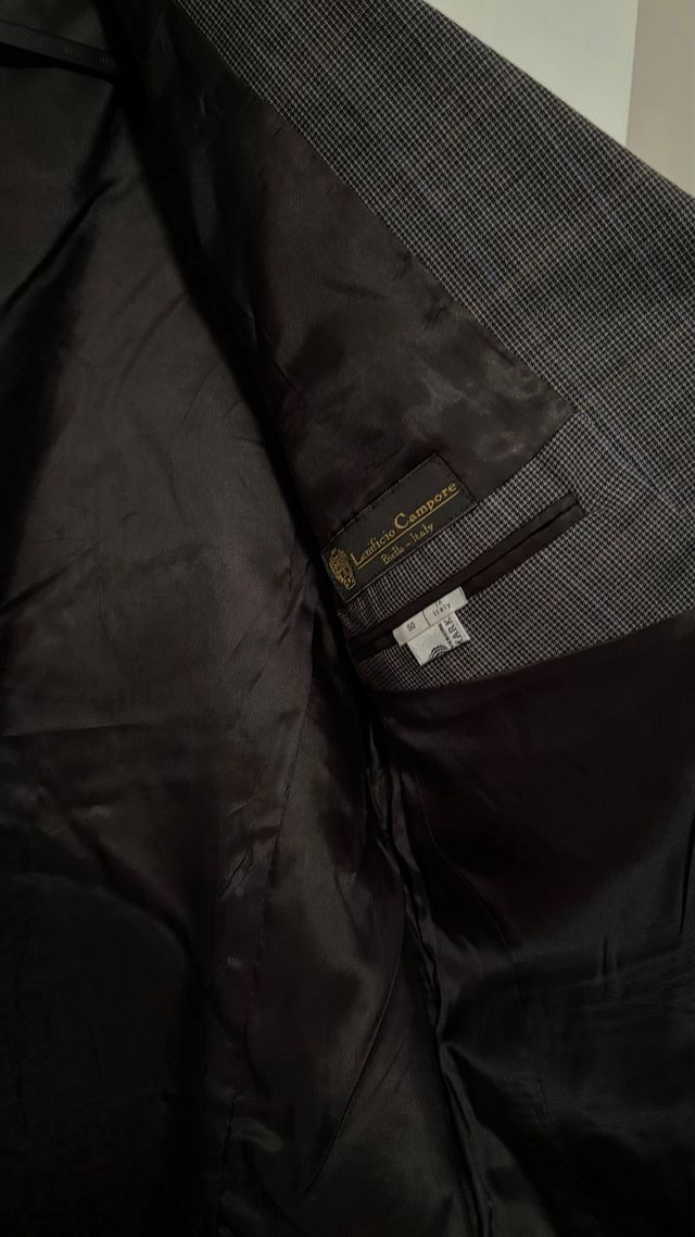 Giacca uomo Monte del Duca Lanificio Campore taglia 50 lana italiana