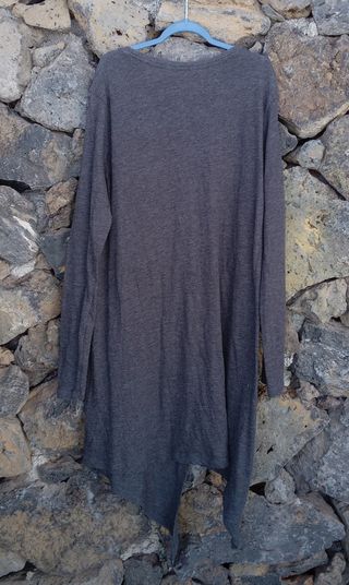 Blusa Zara gris - manga larga