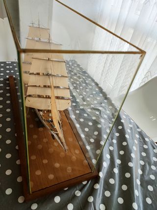 Maqueta de buque escuela Gorch Fock