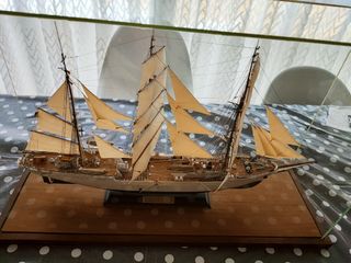 Maqueta de buque escuela Gorch Fock