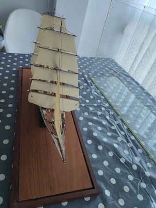 Maqueta de buque escuela Gorch Fock