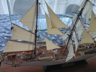 Maqueta de buque escuela Gorch Fock