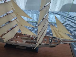 Maqueta de buque escuela Gorch Fock