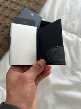 Tarjetero C-Secure RFID negro