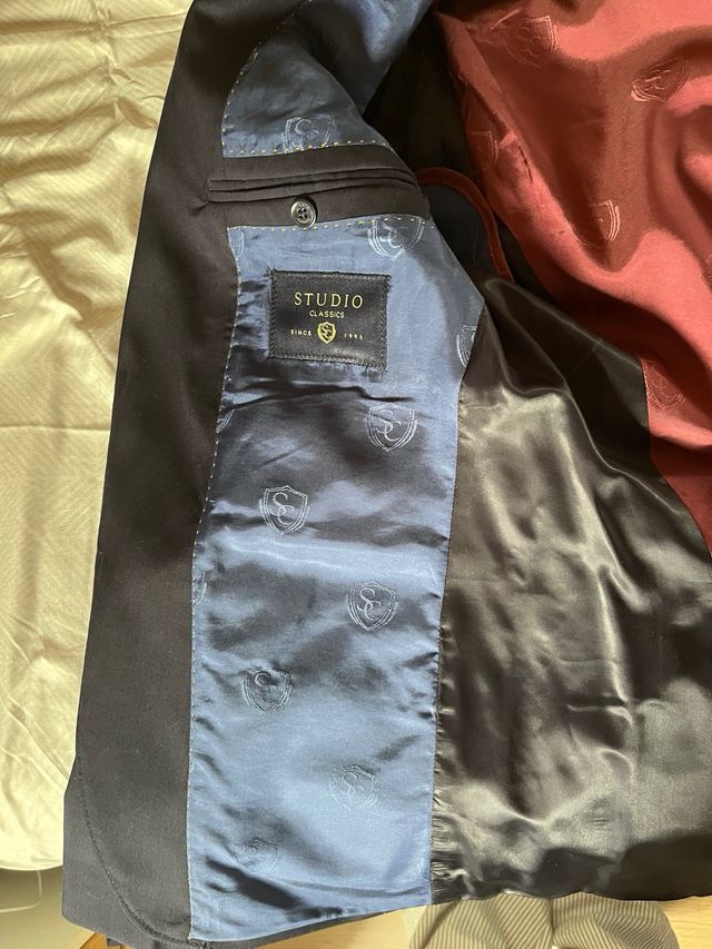 Traje azul marino verano de Studio