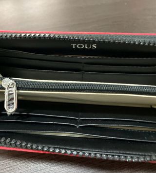 Cartera billetera TOUS roja