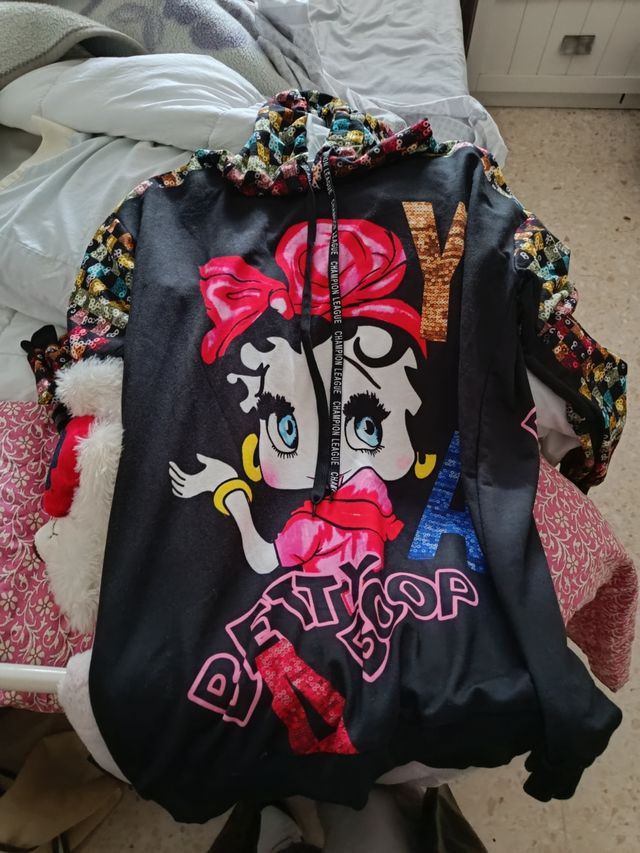 Sudadera betty boop nueva